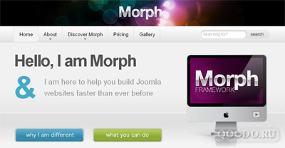 JJ Morph Beta - Шаблон для Joomla 1.5